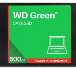 Unidad de estado Solido SSD WD Green, 500GB, 2.5 pulgadas, 545 MB/s Lectura, SATA III