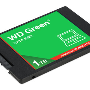 Unidad de estado Solido WD GREEN, 1TB, 2.5, 400 MB/s Escritura, 500 MB/s Lectura, SATA III