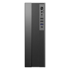 Gabinete Mini Torre Slim ONEX GS450 ACTECK Factor Micro ATX- Mini ITX, Lector de tarjetas SD