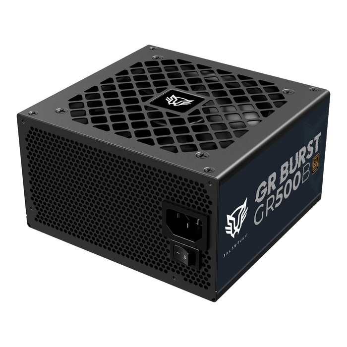 Fuente de Poder 500W 80 Plus Bronce BALAM RUSH GR BURST GR500B LEGEND SERIES.
