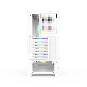 Gabinete NACEB GAMER ATX STELLA BLANCO NA-0658B