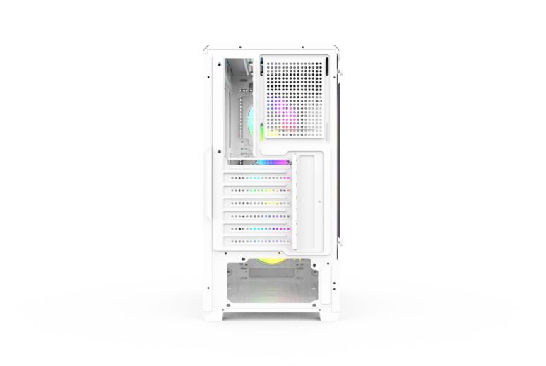 Gabinete NACEB GAMER ATX STELLA BLANCO NA-0658B