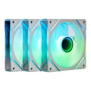 NACEB KIT 3 VENTILADORES ARGB NA-0650B