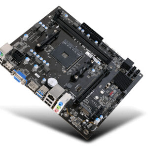MOTHERBOARD ECS A520AM4-M3D, Micro-ATX, Socket AM4, AMD A520, 64GB DDR4, HDMI/DP PARA AMD RYZEN 3 Y 5.