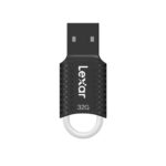 Memoria USB LEXAR 32GB, JumpDrive LJDV40-32GA, 2.0. Negro/Blanco