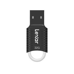 Memoria USB LEXAR 32GB, JumpDrive LJDV40-32GA, 2.0. Negro/Blanco