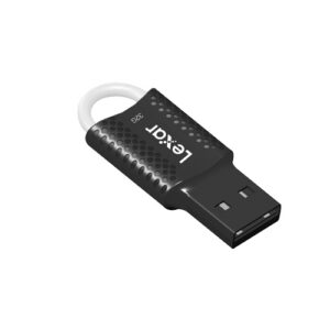 Memoria USB LEXAR 32GB, JumpDrive LJDV40-32GA, 2.0. Negro/Blanco