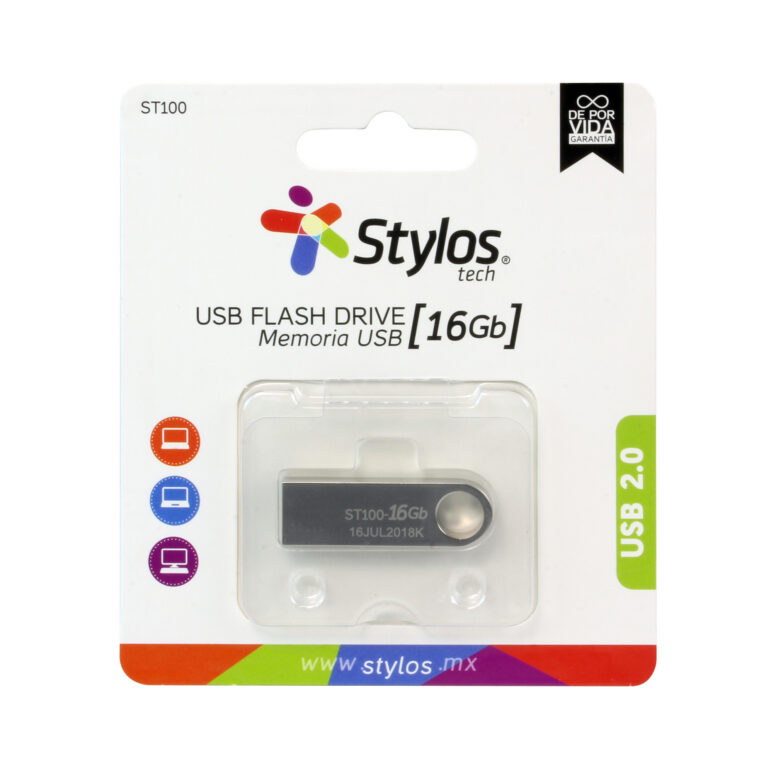 Memoria USB 16GbB Stylos. STMUSB2B Memoria USB 16GbB Stylos. STMUSB2B
