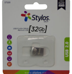 Memoria USB Mini 32GB Stylos. STMUS41S