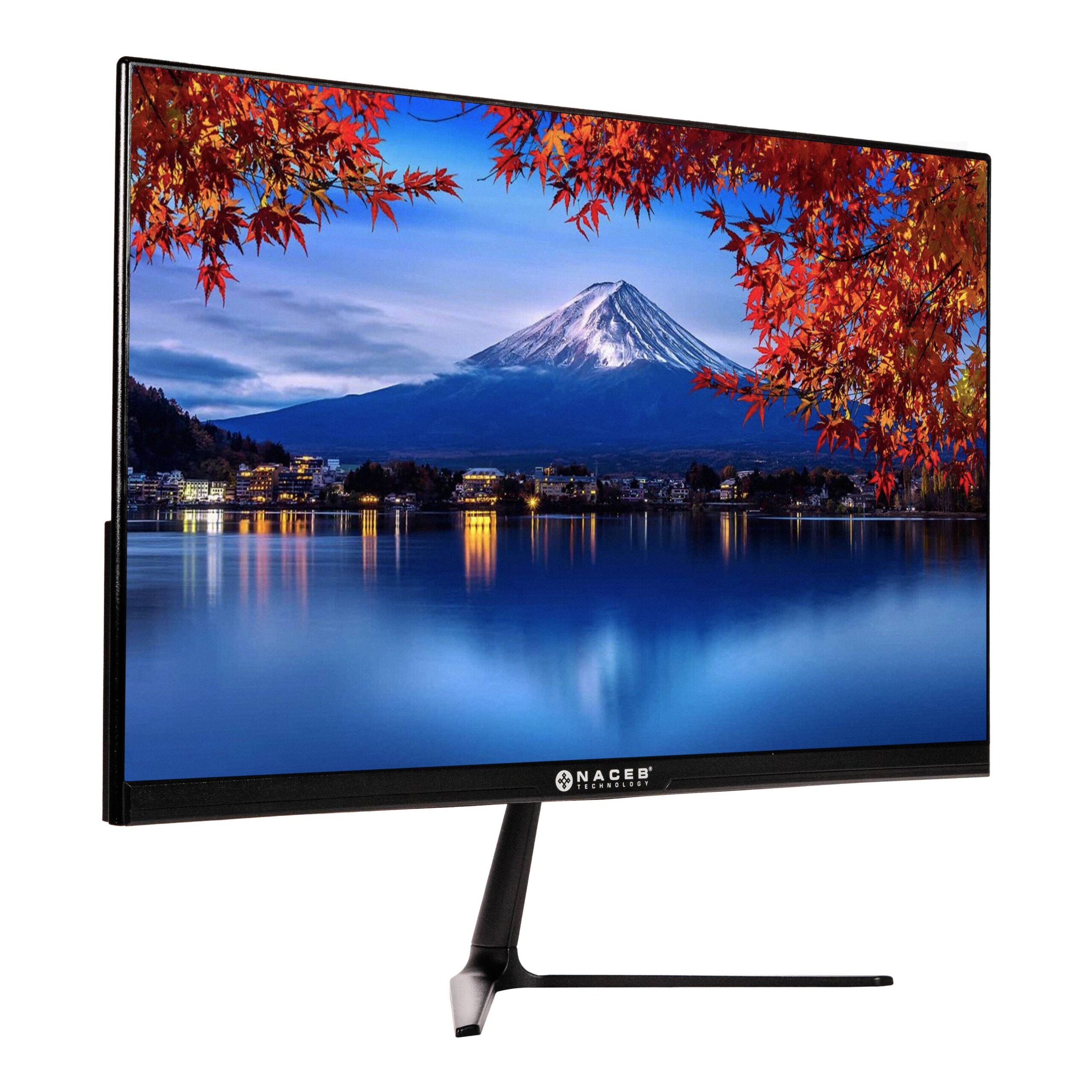 NACEB MONITOR LED FHD 23.8 Pulgadas 100HZ IPS HDMI + VGA NA-0653