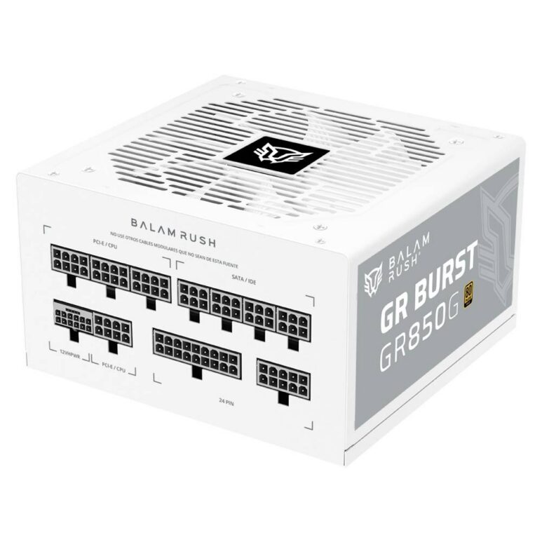 Fuente de Poder 850W 80 Plus Gold BALAM RUSH GR BURST GR850G LEGEND SERIES. ATX, Full Modular Fuente de Poder 850W 80 Plus Gold BALAM RUSH GR BURST GR850G LEGEND SERIES. ATX, Full Modular