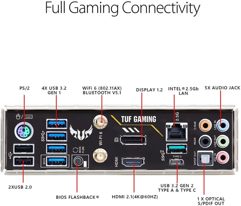 MB ASUS TUF GAMING B550M-PLUS (WI-FI)