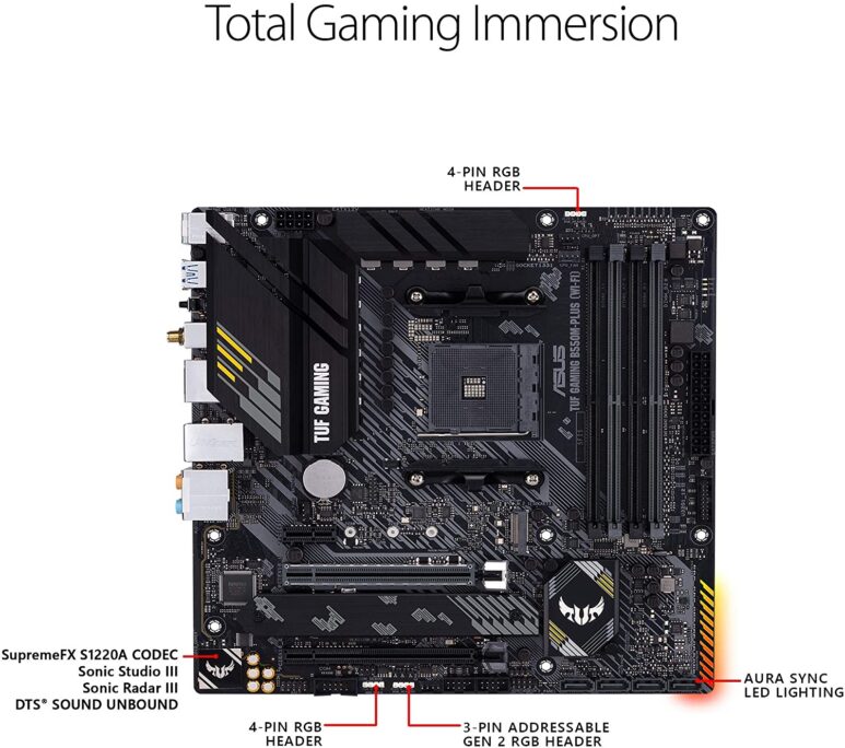 MB ASUS TUF GAMING B550M-PLUS (WI-FI)