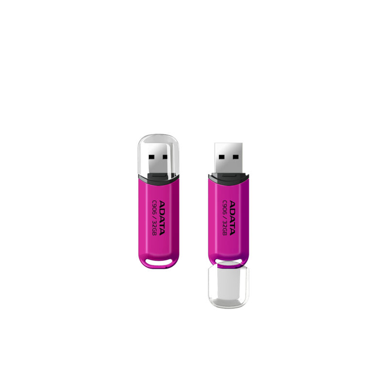 Memoria USB 2.0 de 32GB C906, diseño clásico y compacta. NP. AC906-32G-RPP Color ROSA