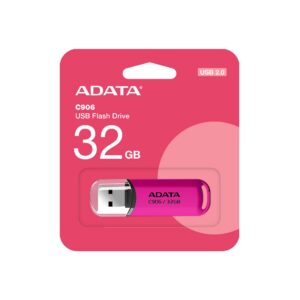Memoria USB 2.0 de 32GB C906, diseño clásico y compacta. NP. AC906-32G-RPP Color ROSA