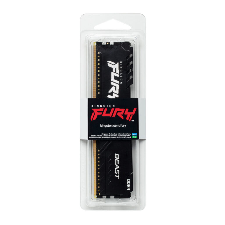 MEMORIA RAM KINGSTON FURY BEAST BLACK XMP DIMM DDR4 32GB 3200MT/S CL16 2RX8 1.35V