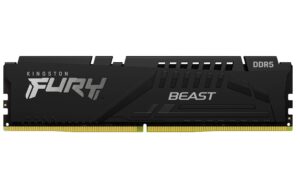 MEMORIA RAM KINGSTON FURY BEAST BLACK XMP DIMM DDR5 32GB 5200MT/S CL40 2RX8 1.25V