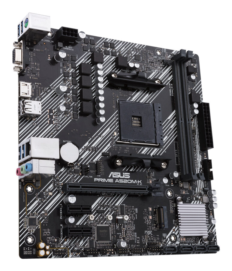 ASUS PRIME A520M-K AMD A520 Zócalo AM4 micro ATX