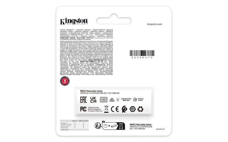 Kingston Technology DataTraveler 128GB Portátil USB 3.2 Gen 1 Exodia Negro + Azul