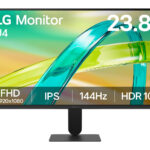 LG 24U411B-B pantalla para PC 60,5 cm (23.8") 1920 x 1080 Pixeles Full HD LCD Negro