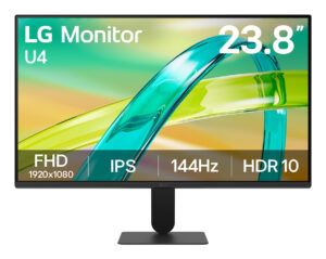 LG 24U411B-B pantalla para PC 60,5 cm (23.8") 1920 x 1080 Pixeles Full HD LCD Negro
