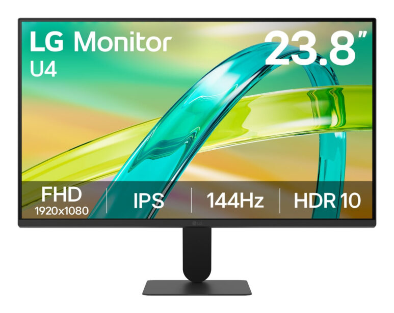 LG 24U411B-B pantalla para PC 60,5 cm (23.8") 1920 x 1080 Pixeles Full HD LCD Negro