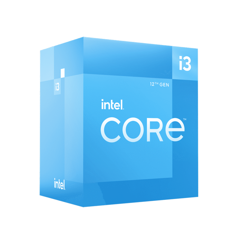 Procesador Gaming Intel® Core™ i3-12100 3.30GHz, 4 núcleos, Socket LGA 1700, 12 MB Caché con Grafica Integrada y disipador.(MOTHERBOARD CHIPSET 600)