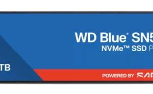SSD SanDisk WD Blue SN5100 NVMe, 1TB, M.2, 3000 MB/s Escritura, 4150 MB/s Lectura, PCI Express 4.0