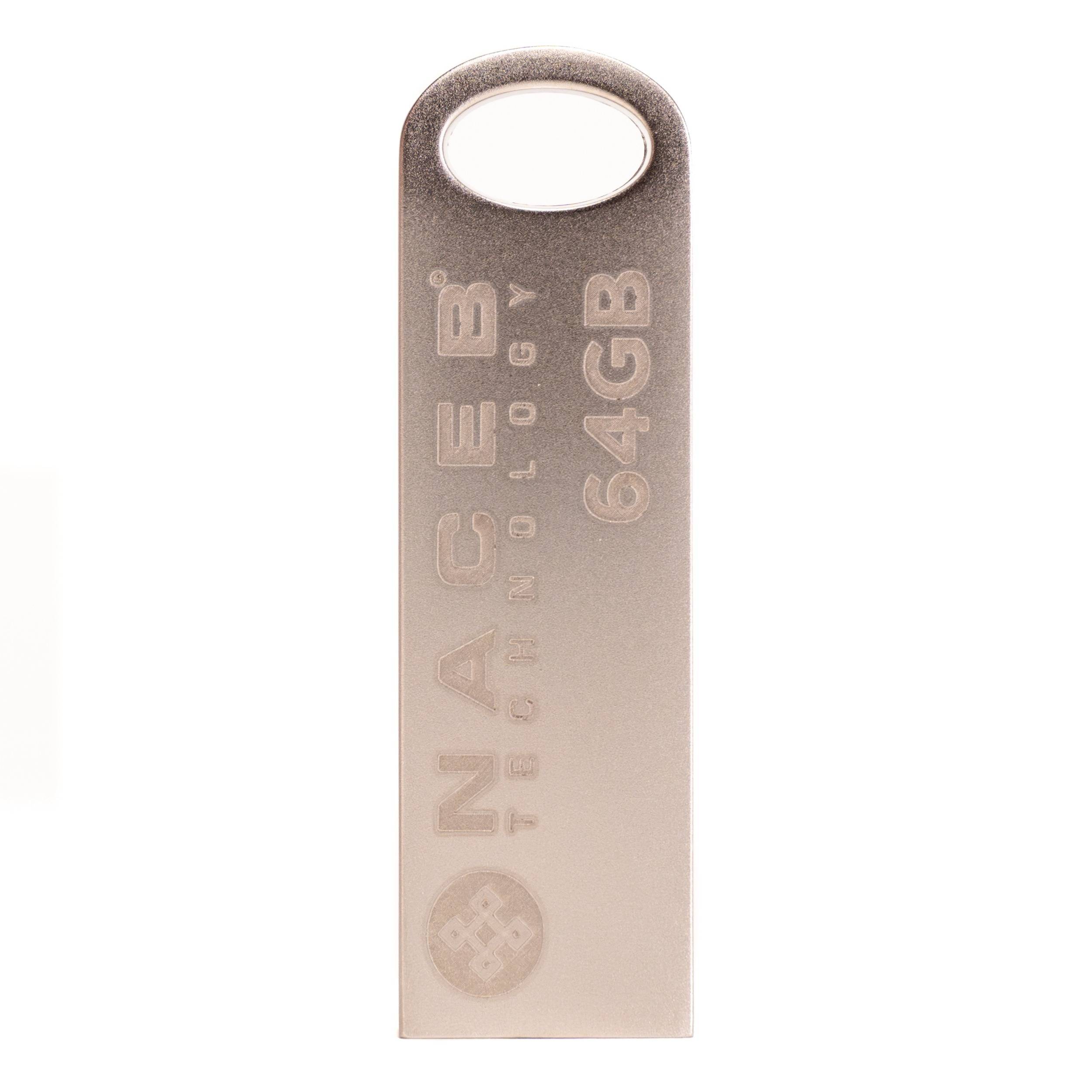 MEMORIA NACEB CAPACIDAD 64 GB USB INTERFAZ USB A 2.0