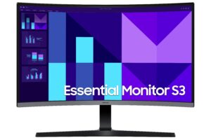 Monitor Curvo 27 pulgadas Essential S3, S39GD, FHD, 100Hz, 4ms, LS27D390GALXZX