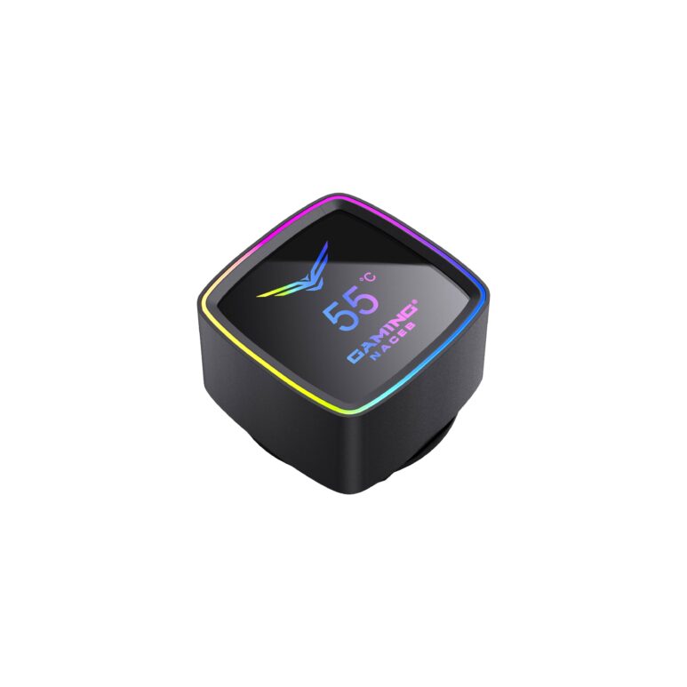 NACEB ENFRIAMIENTO LIQUIDO BOREAL 240MM PANTALLA DIGITAL ARGB NEGRO NA-0655N