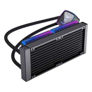 NACEB ENFRIAMIENTO LIQUIDO BOREAL 240MM PANTALLA DIGITAL ARGB NEGRO NA-0655N