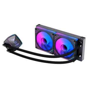 NACEB ENFRIAMIENTO LIQUIDO BOREAL 240MM PANTALLA DIGITAL ARGB NEGRO NA-0655N