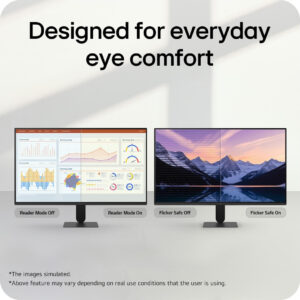 LG 24U411B-B pantalla para PC 60,5 cm (23.8") 1920 x 1080 Pixeles Full HD LCD Negro