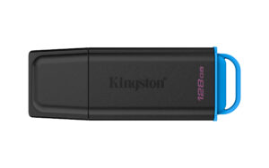 Kingston Technology DataTraveler 128GB Portátil USB 3.2 Gen 1 Exodia Negro + Azul
