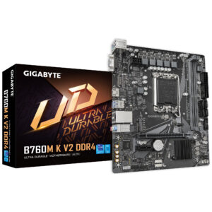 GIGABYTE B760M K V2 DDR4 placa base Intel B760 Express LGA 1700 micro ATX