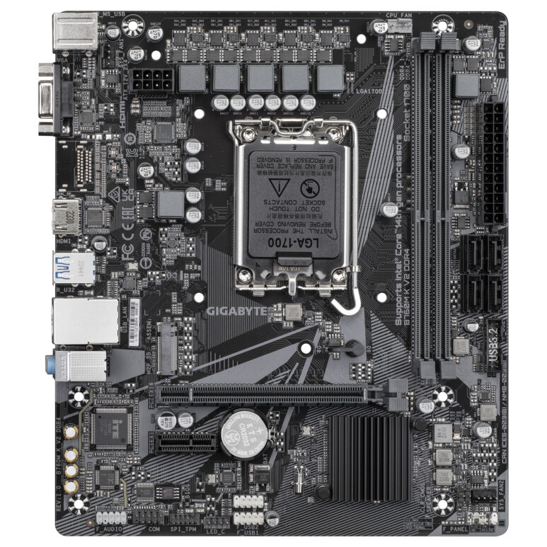 GIGABYTE B760M K V2 DDR4 placa base Intel B760 Express LGA 1700 micro ATX