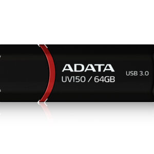 ADATA 64GB DashDrive UV150 unidad flash USB USB tipo A 3.2 Gen 1 (3.1 Gen 1) Negro