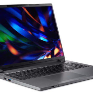 LAPTOP ACER TRAVELMATE P2 CORE I5-1335U; 16 WUXGA IPS; 8 GB RAM; 512GB; FINGERPRINT; WIN 11 PRO; 1 año de garantía + 1 año contra Robo; GRIS ACERO