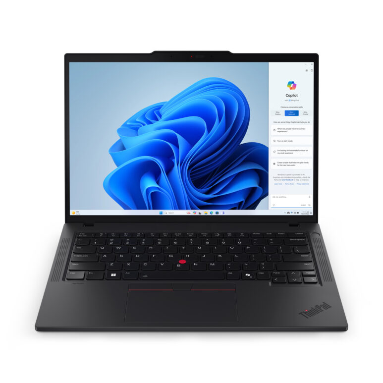 Laptop Lenovo ThinkPad T14 Gen 5 AMD Ryzen 7 PRO 8840U, IA PC, 32 GB, 1TB SSD, W11P, teclado retroiluminado, 3 años de garantía Premier Support Laptop Lenovo ThinkPad T14 Gen 5 AMD Ryzen 7 PRO 8840U, IA PC, 32 GB, 1TB SSD, W11P, teclado retroiluminado, 3 años de garantía Premier Support