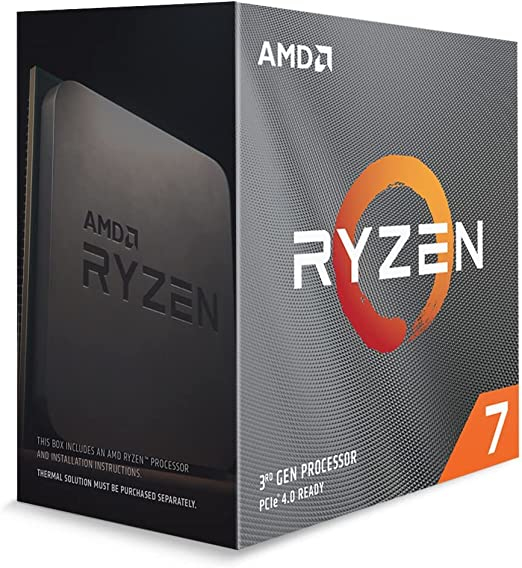 AMD RYZEN 7 5700X, 8 núcleos, Socket AM4, No Incluye Ventilador, Se requiere una tarjeta gráfica independiente.