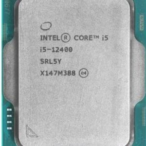 Procesador Intel® Core™ i5-12400 – Versión TRAY– SIN DISIPADOR – PARA ENSAMBLE- PROCESADOR OEM