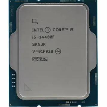 Procesador Intel Core i5-14400F 2.50 Ghz, 10 núcleos, TRAY SIN DISIPADOR, NECESITA GRAFICOS, SIN CAJA.LGA 1700