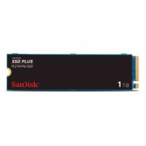 Unidad de Estado Solido SanDisk Plus NVMe, 1TB, M.2, 3200 MB/s Lectura, PCI Express 3.0