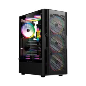 Gabinete Gamer Media Torre ATX DRAGONFLY VENTRA GM570 Factor: ATX, Micro Atx - Mini ITX