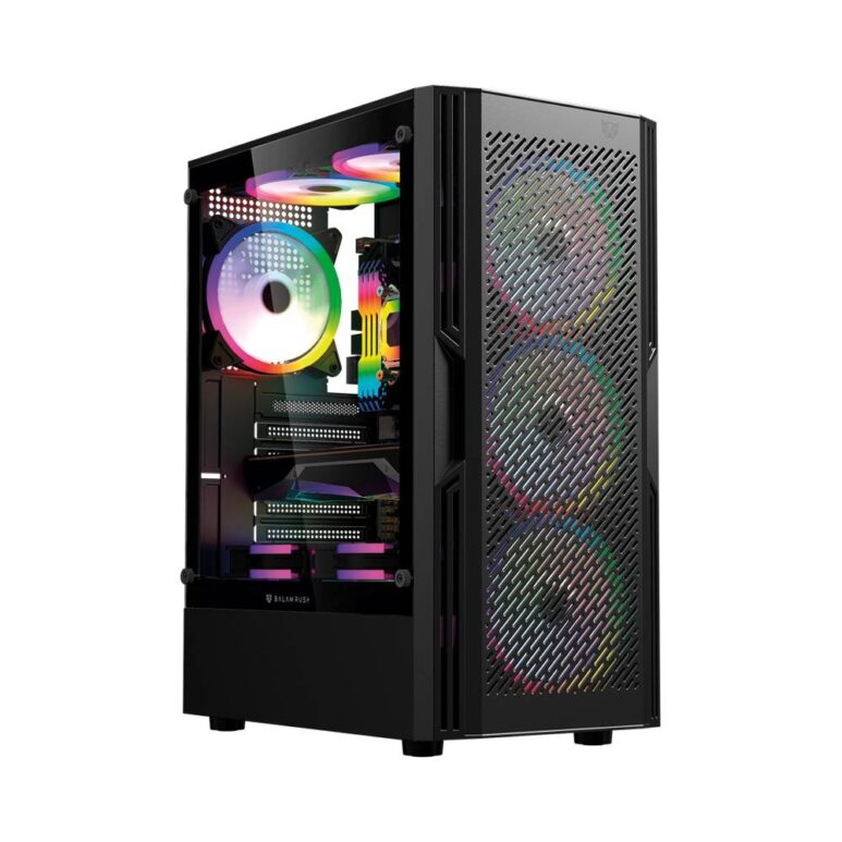 Gabinete Gamer Media Torre ATX DRAGONFLY VENTRA GM570 Factor: ATX, Micro Atx - Mini ITX