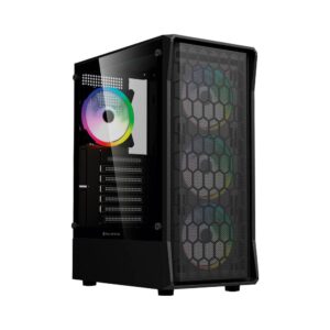 Gabinete Gamer Media Torre ATX DRAGONFLY HEX GM560 Factor: ATX, Micro Atx - Mini ITX