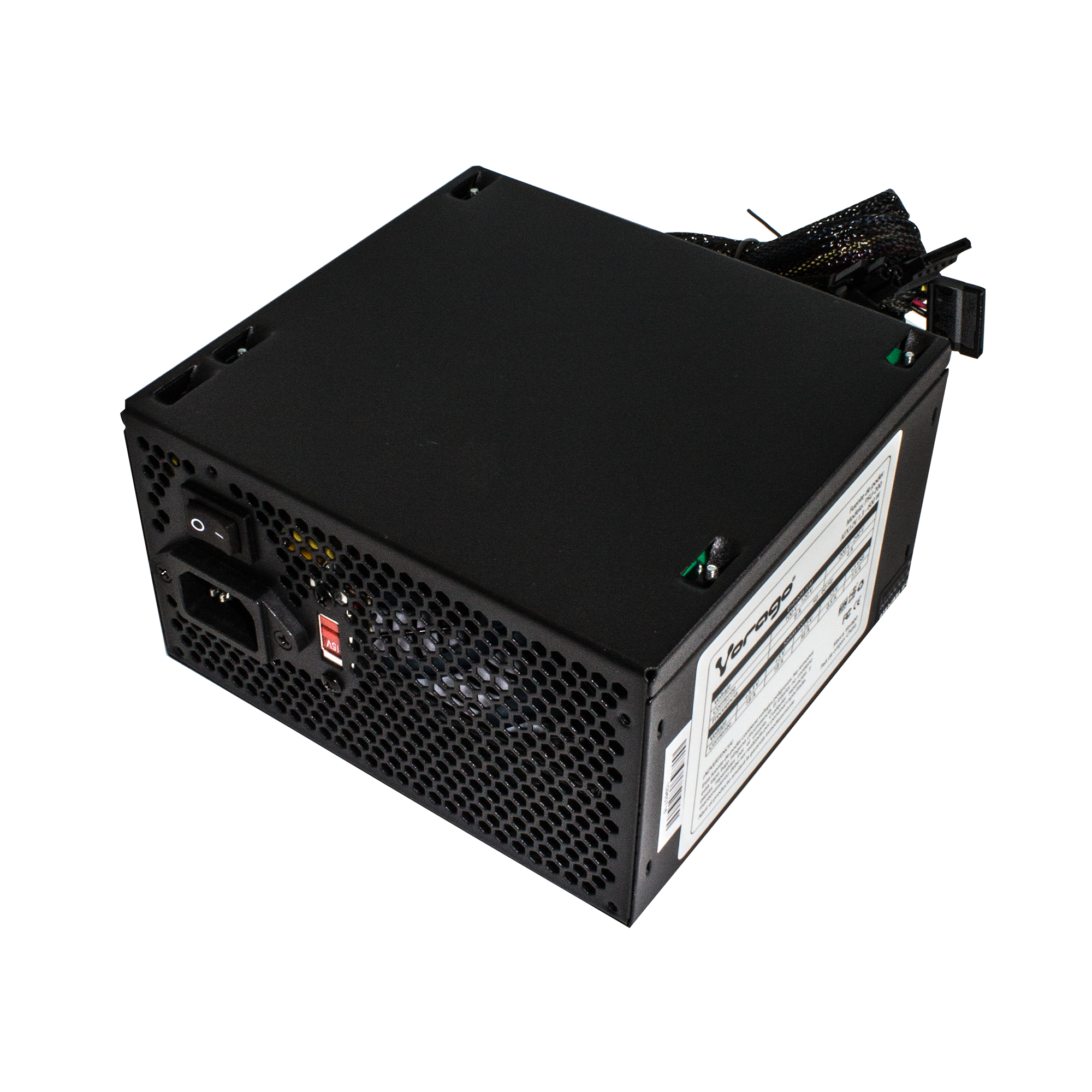 FUENTE DE PODER VORAGO START THE GAME PSU-200 ILUMINADA 600WATTS 2 x SATA CAJA