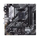 Tarjeta Madre ASUS PRIME B550M-A AC,micro ATX, AMD,Ryzen AM4, PCIe 4, HDMI / D-Sub / DVI, SATA 6 Gbps, USB 3.2 Gen 2, Aura Sync.