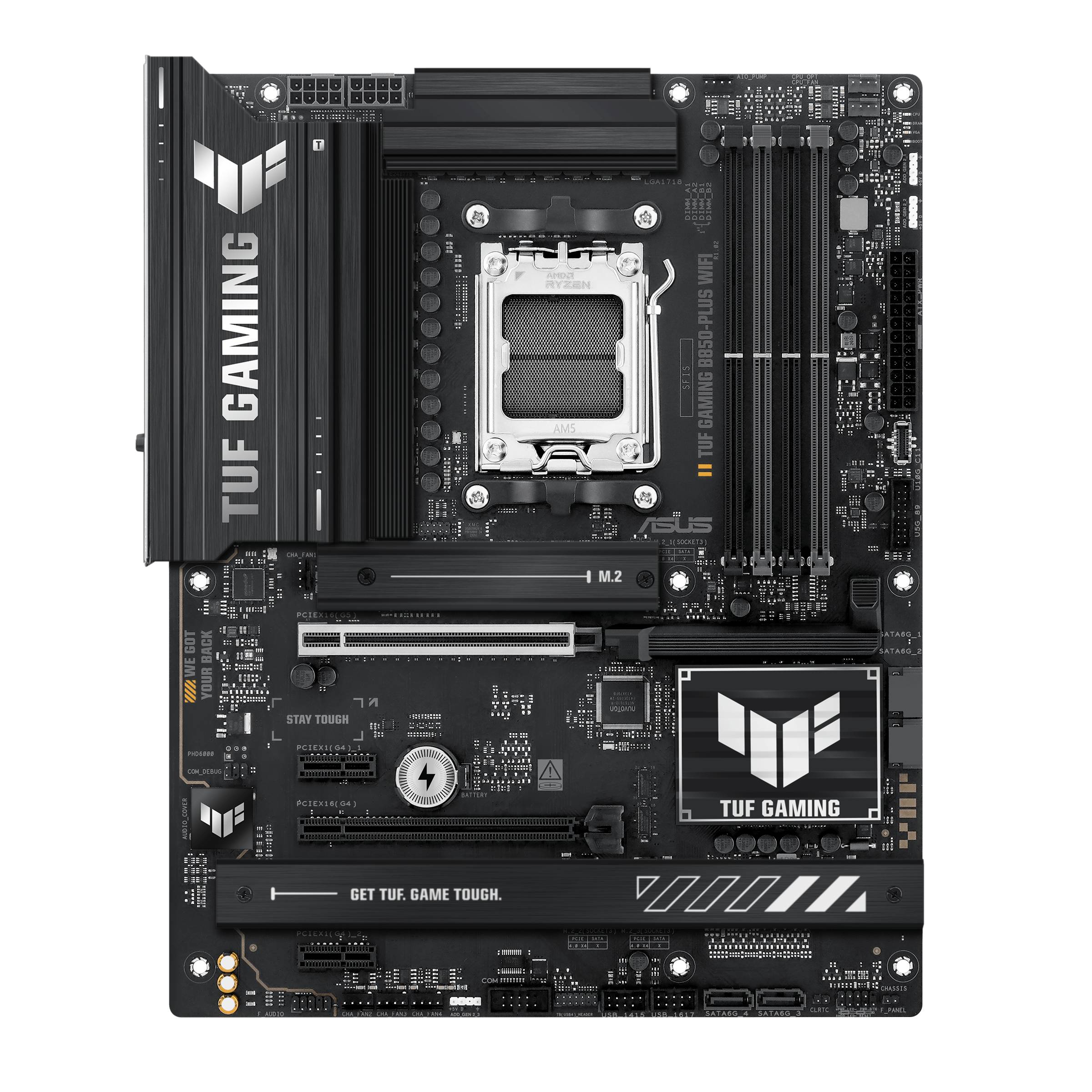 MB ASUS TUF GAMING B850-PLUS WIFI, AMD Socket AM5, ATX, 192GB, DDR5, HDMI/DP
